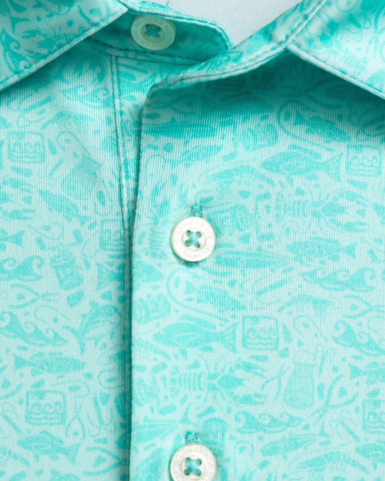 Southern Tide Driver Seawatch Printed Polo For Men