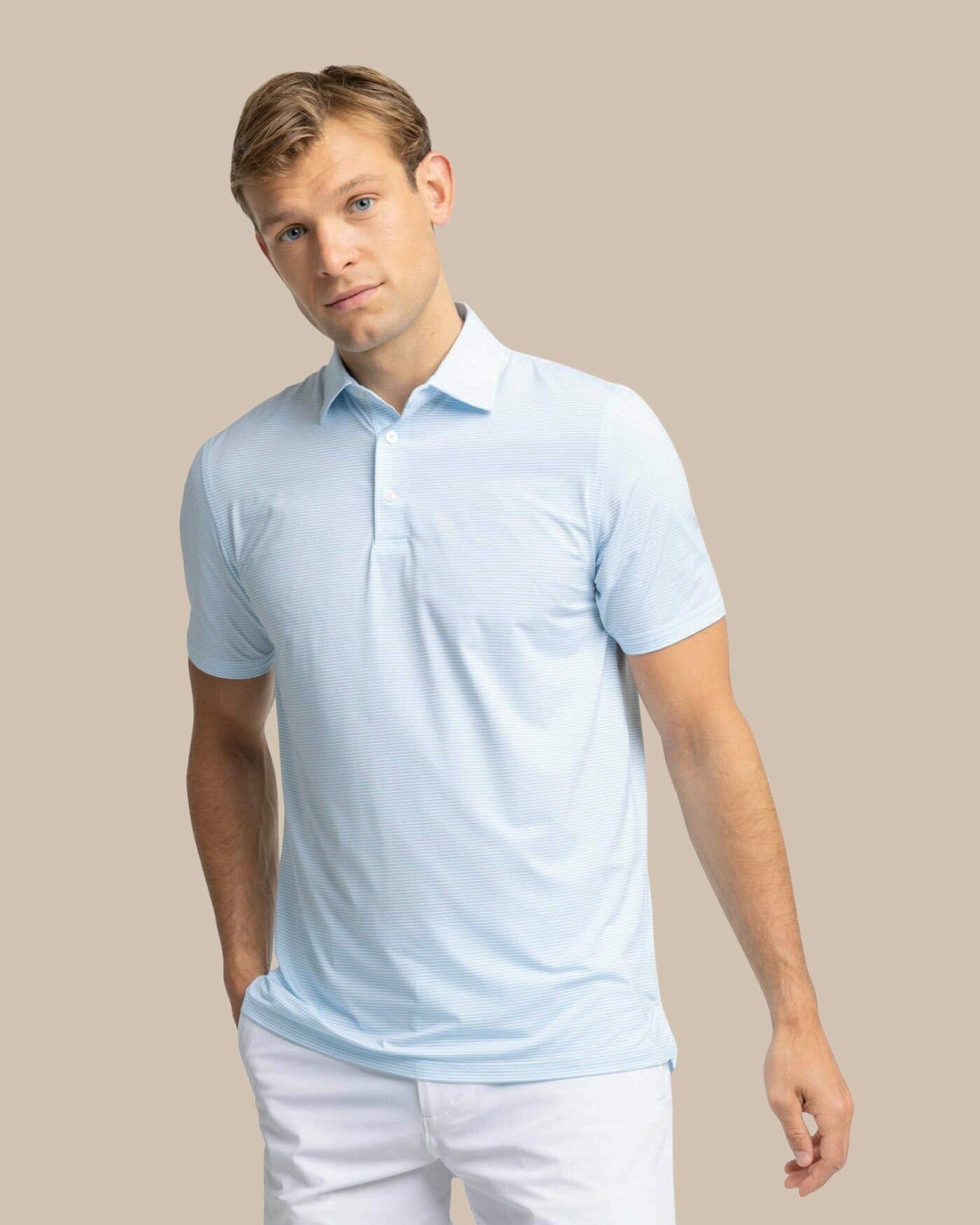 Southern Tide brrr°®-eeze Meadowbrook Stripe Polo For Men