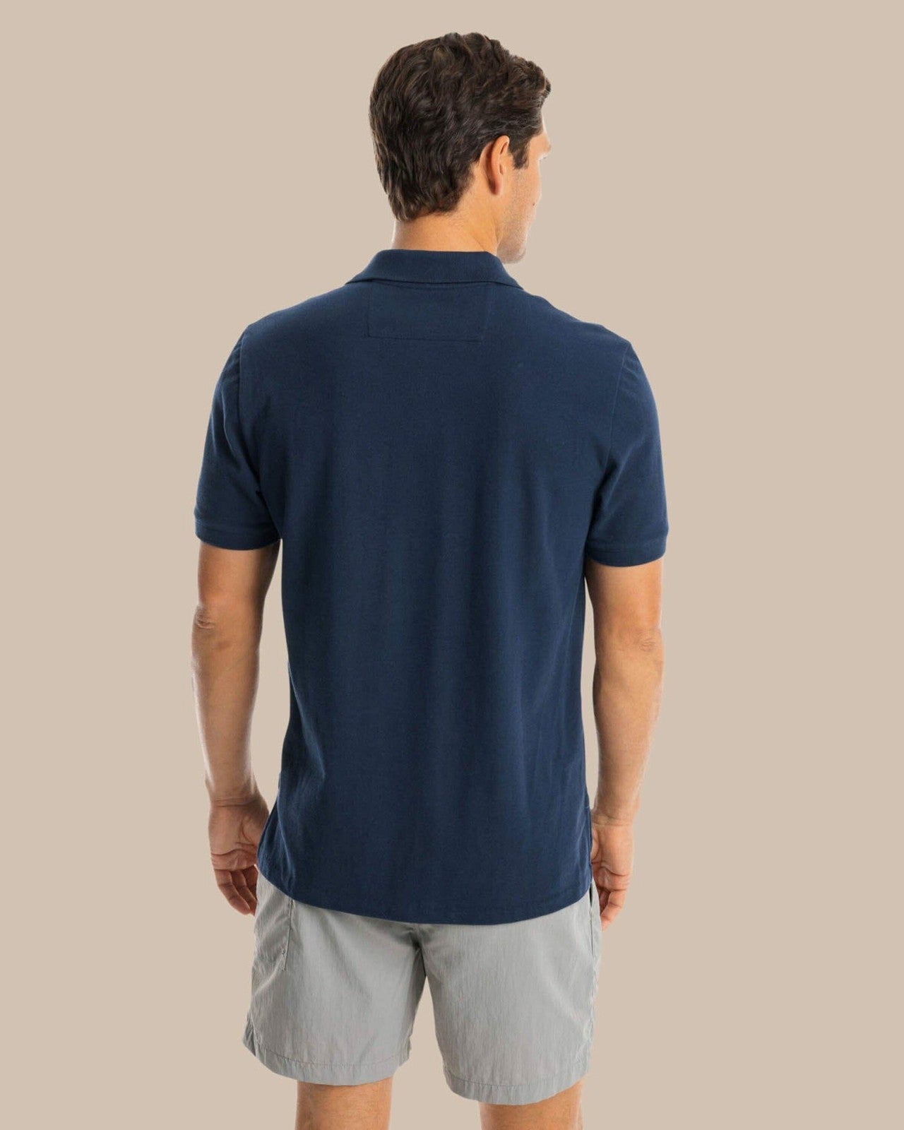 Southern Tide USA Flag Skipjack Polo For Men