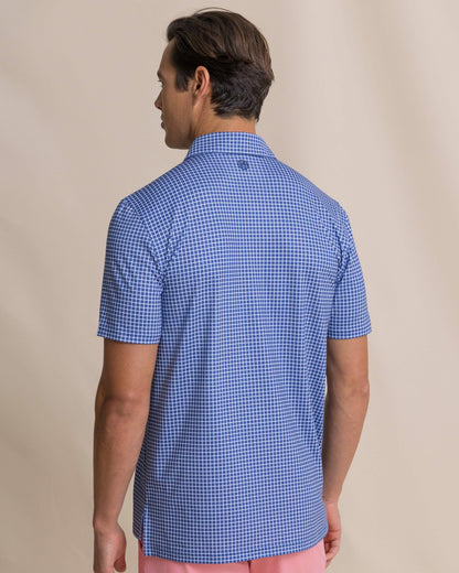 Southern Tide Driver Dunes Edge Plaid Polo For Men
