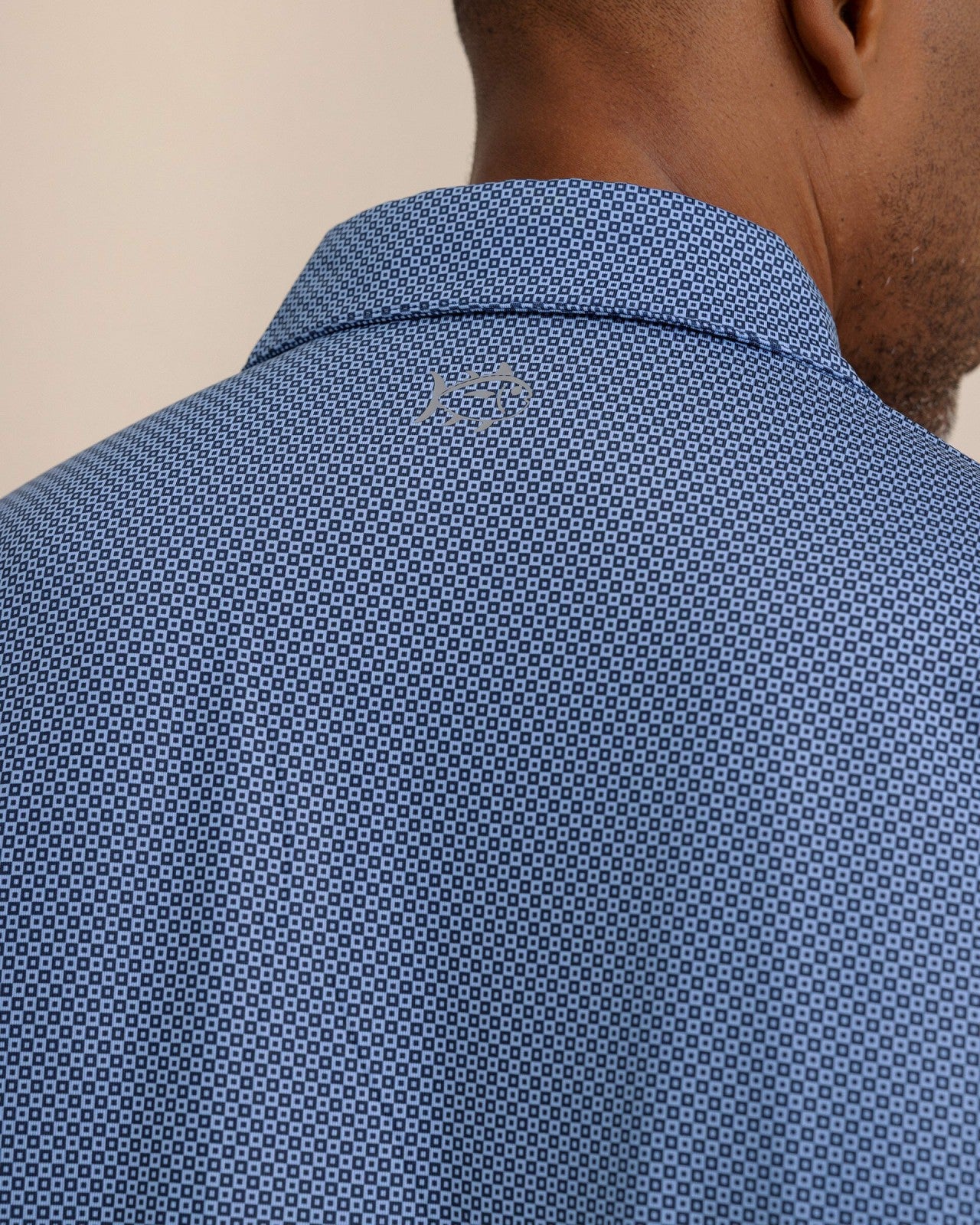 Southern Tide Driver Coastal Geo Printed Polo For Men