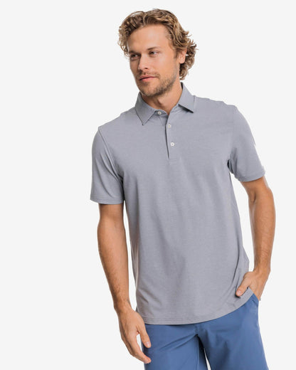 Southern Tide brrr°®-eeze Heather Performance Polo Shirt For Men