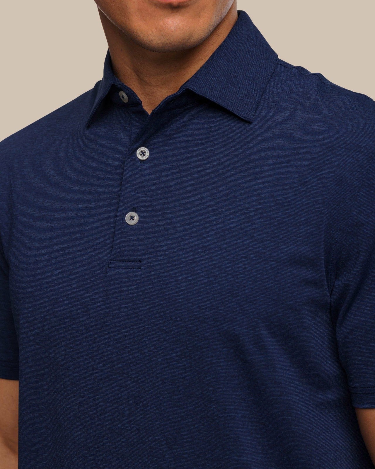 Southern Tide brrr°®-eeze Heather Performance Polo Shirt For Men