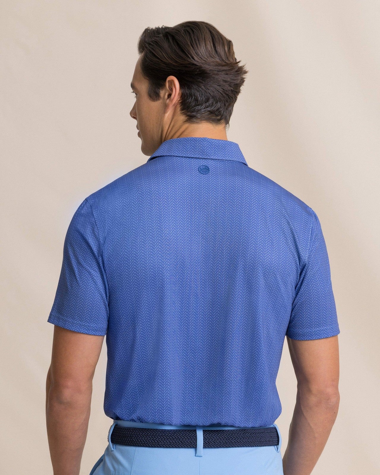 Southern Tide Driver Raise The Par Printed Polo For Men