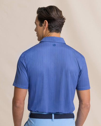 Southern Tide Driver Raise The Par Printed Polo For Men