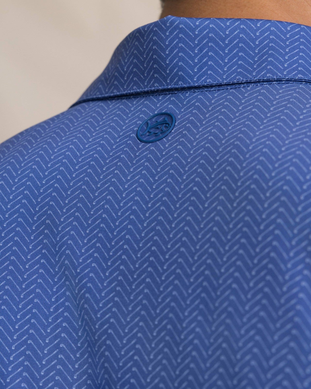 Southern Tide Driver Raise The Par Printed Polo For Men