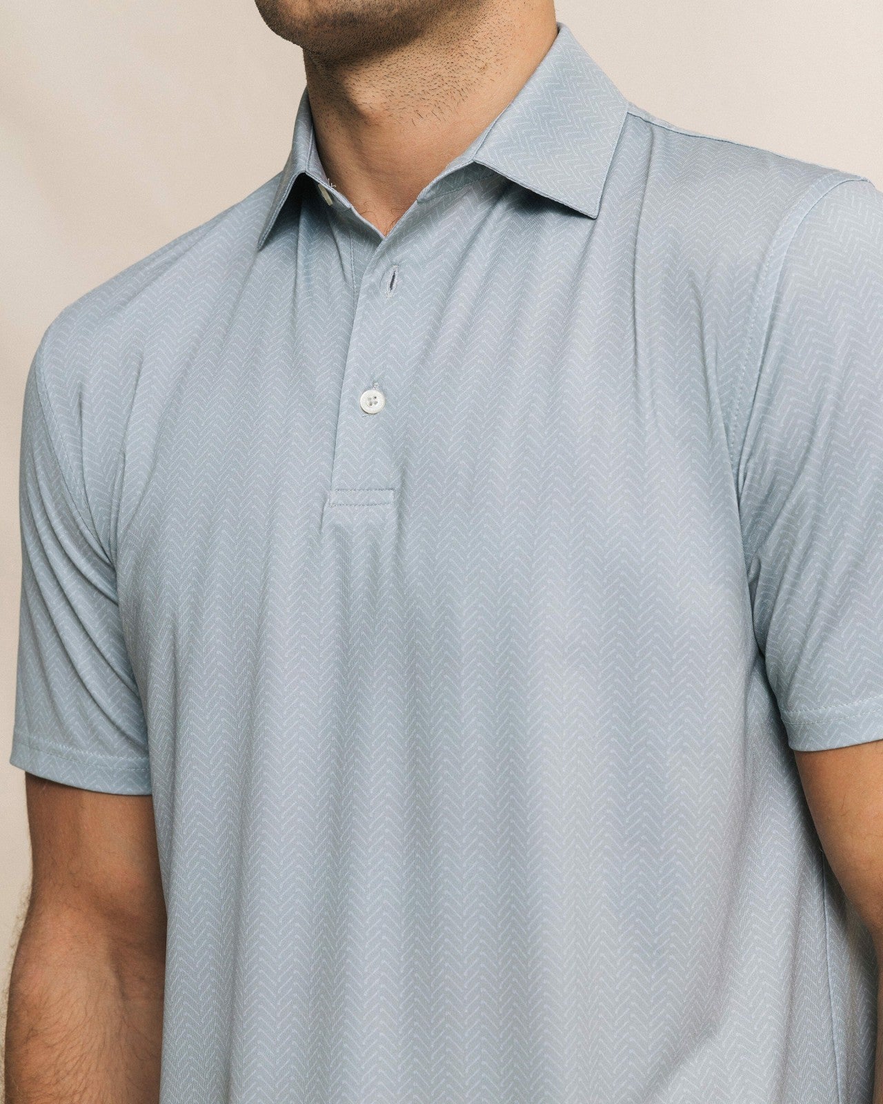 Southern Tide Driver Raise The Par Printed Polo For Men