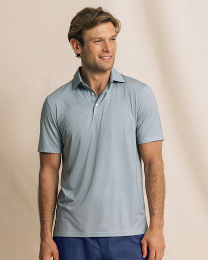 Southern Tide Driver Raise The Par Printed Polo For Men