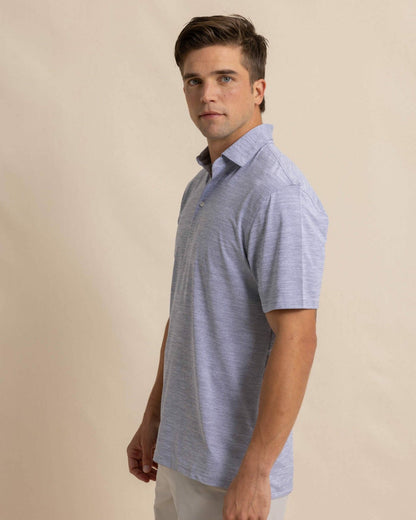 Southern Tide Team Colors Driver Spacedye Polo Shirt For Men