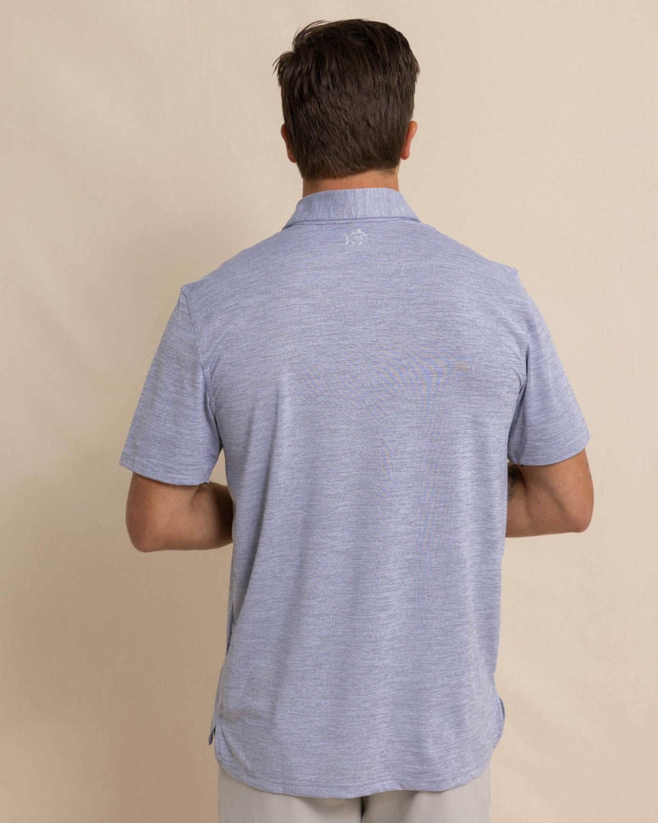 Southern Tide Team Colors Driver Spacedye Polo Shirt For Men