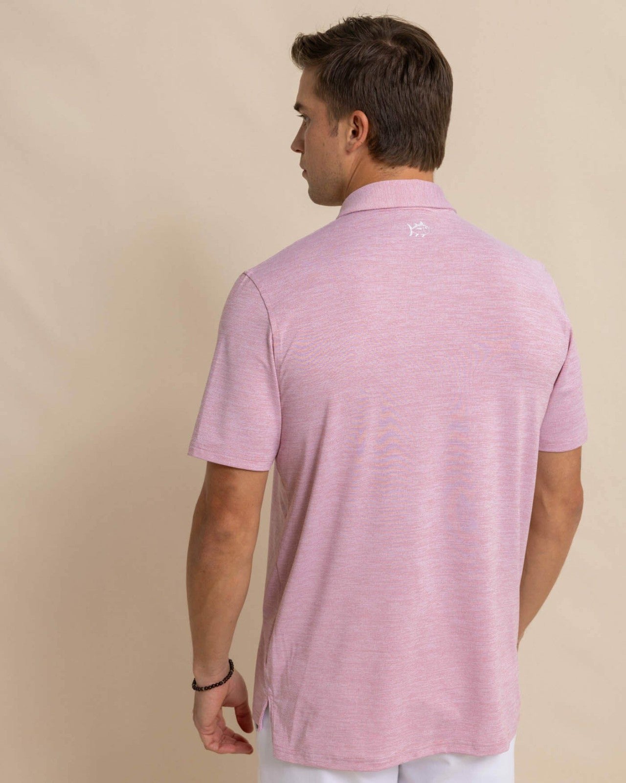 Southern Tide Team Colors Driver Spacedye Polo Shirt For Men