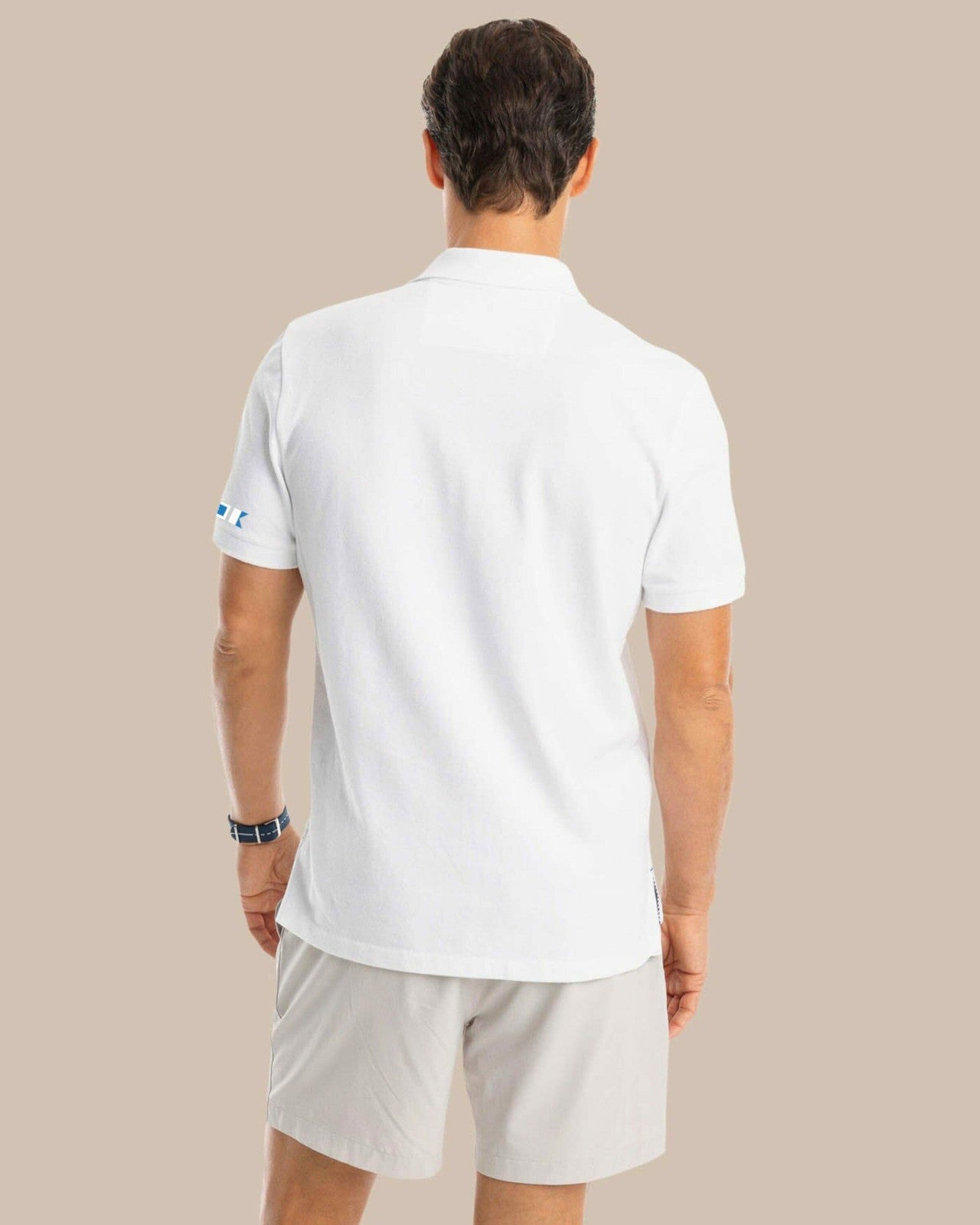 Southern Tide USA Nautical Flags Skipjack Polo For Men