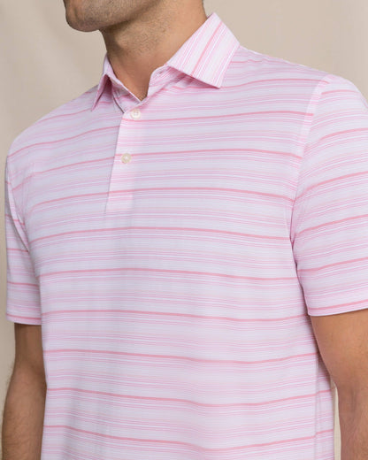 Southern Tide Driver Wild Winds Stripe Polo For Men|Sale