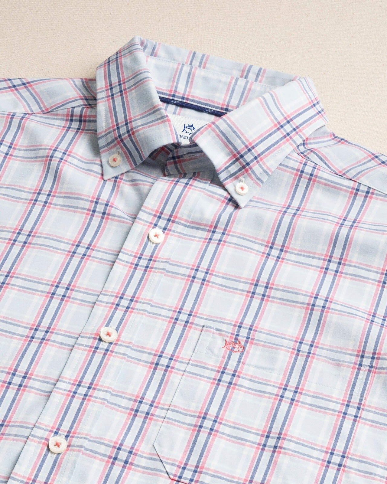 Southern Tide Schooner Cove Coastal Breeze® Sport Shirt For Men