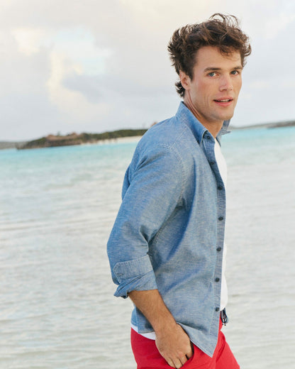 Blue Chambray,S