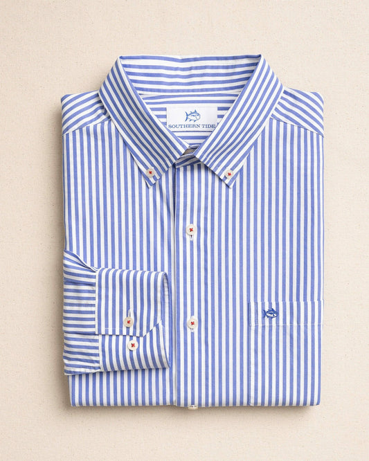 Southern Tide Gulfstream Stripe Sport Shirt For Men