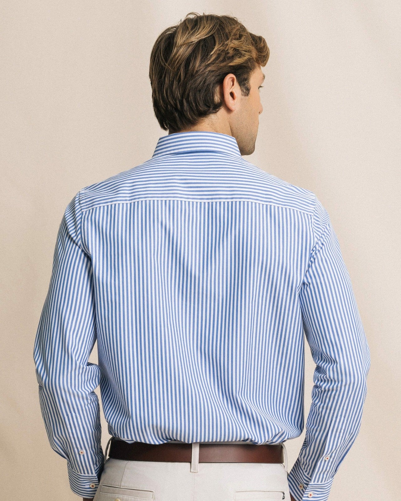 Southern Tide Gulfstream Stripe Sport Shirt For Men