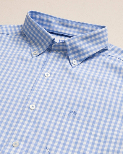 Southern Tide Nassau Gingham Coastal Breeze® Sport Shirt For Men