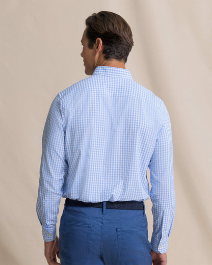 Southern Tide Nassau Gingham Coastal Breeze® Sport Shirt For Men