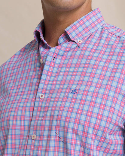 Southern Tide Tortuga Plaid Coastal Breeze® Sport Shirt For Men