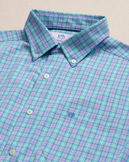 Southern Tide Tortuga Plaid Coastal Breeze® Sport Shirt For Men