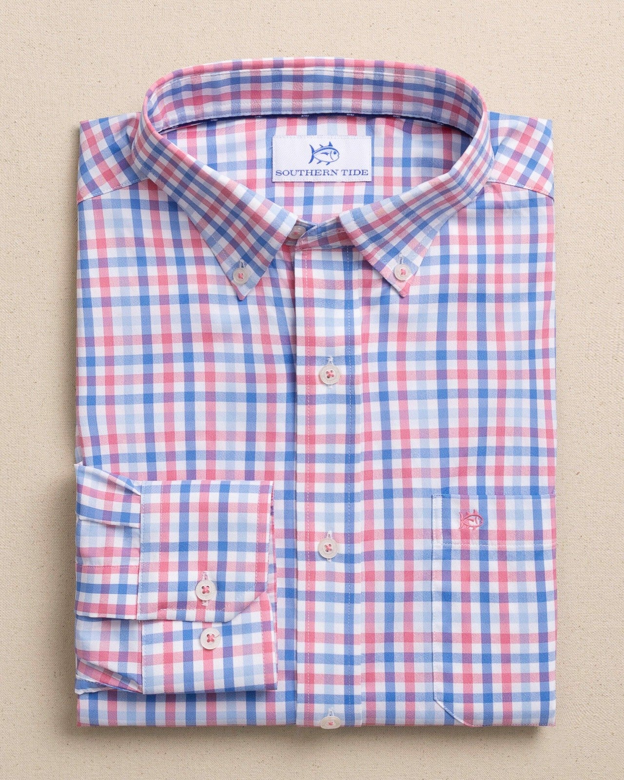 Southern Tide Palm Valley Coastal Breeze® Sport Shirt For Men