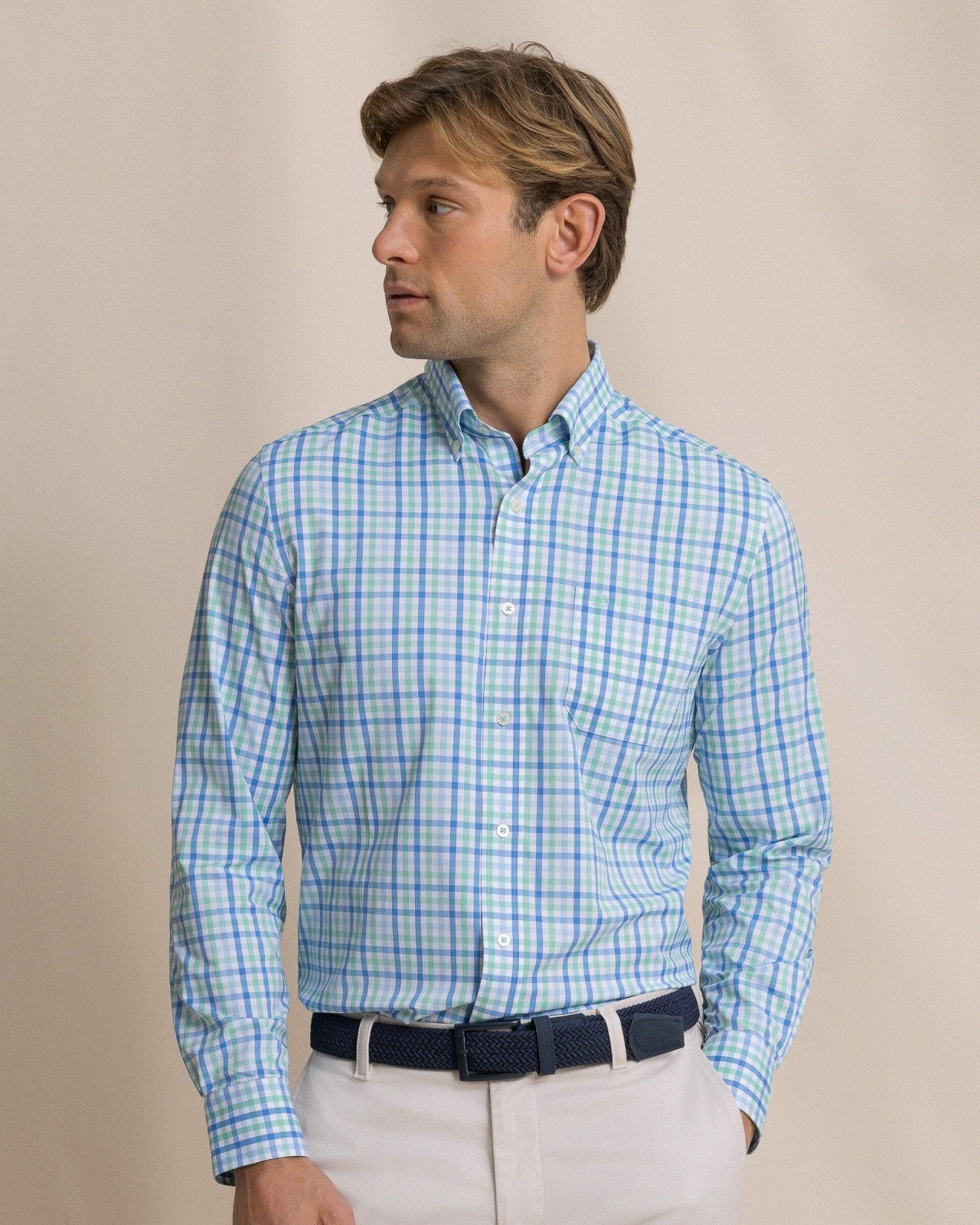 Southern Tide Palm Valley Coastal Breeze® Sport Shirt For Men