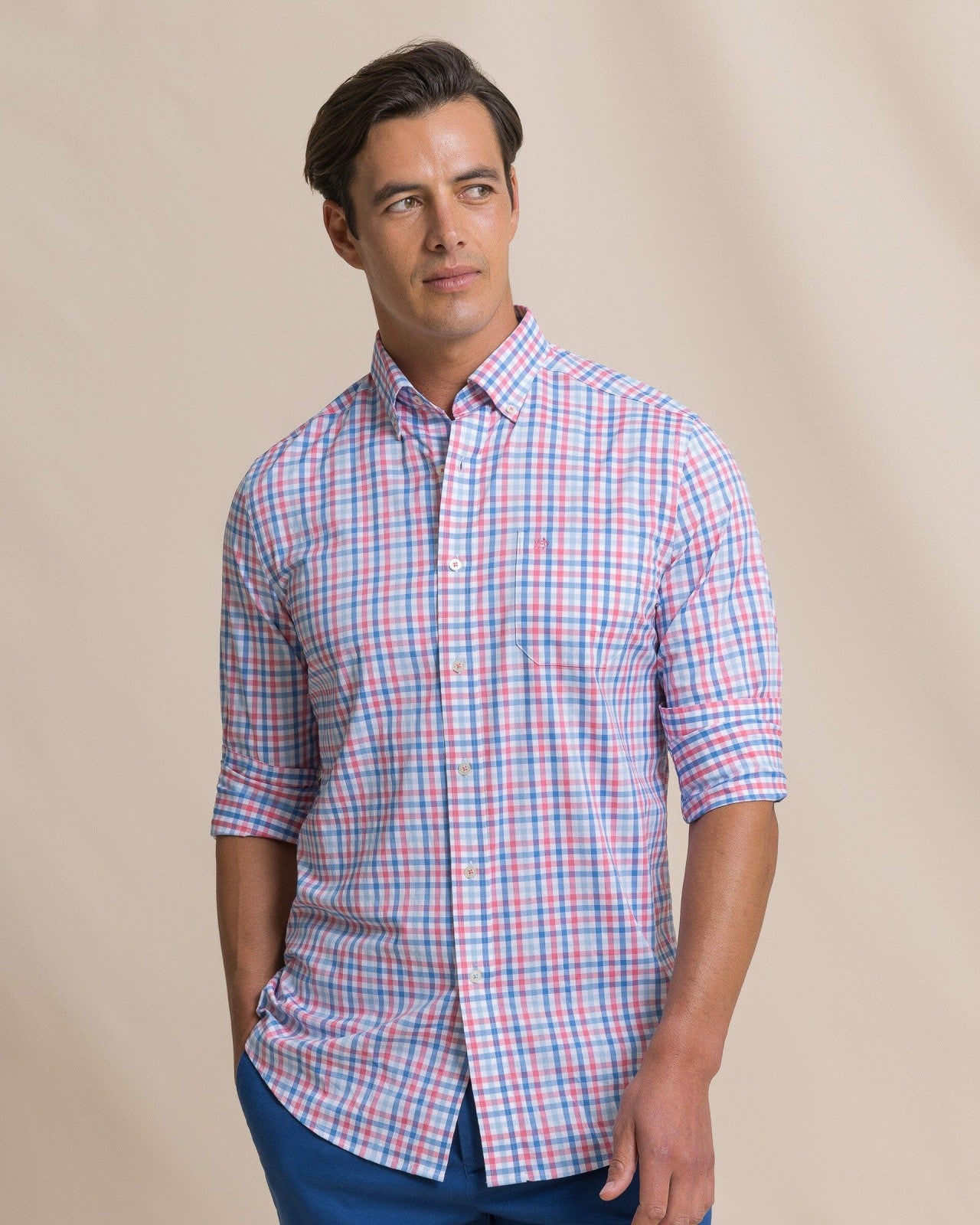 Southern Tide Palm Valley Coastal Breeze® Sport Shirt For Men
