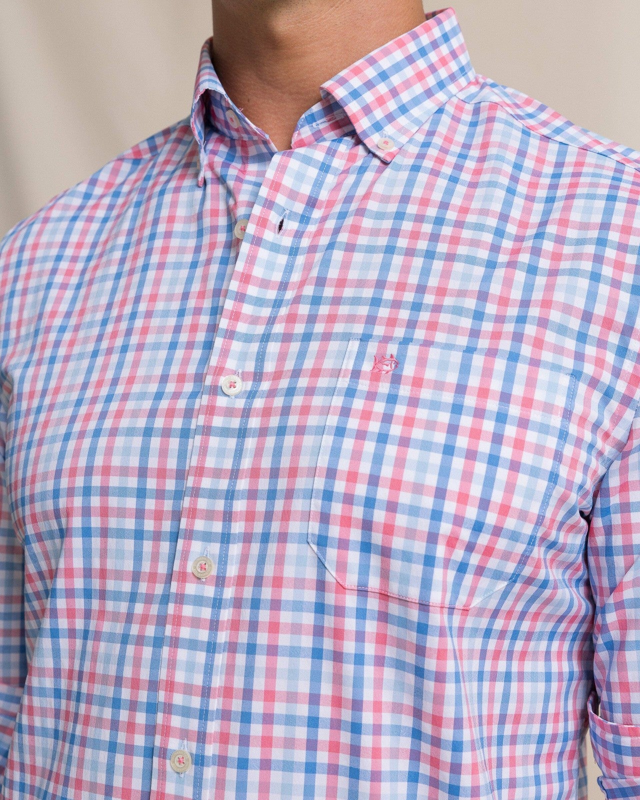 Southern Tide Palm Valley Coastal Breeze® Sport Shirt For Men