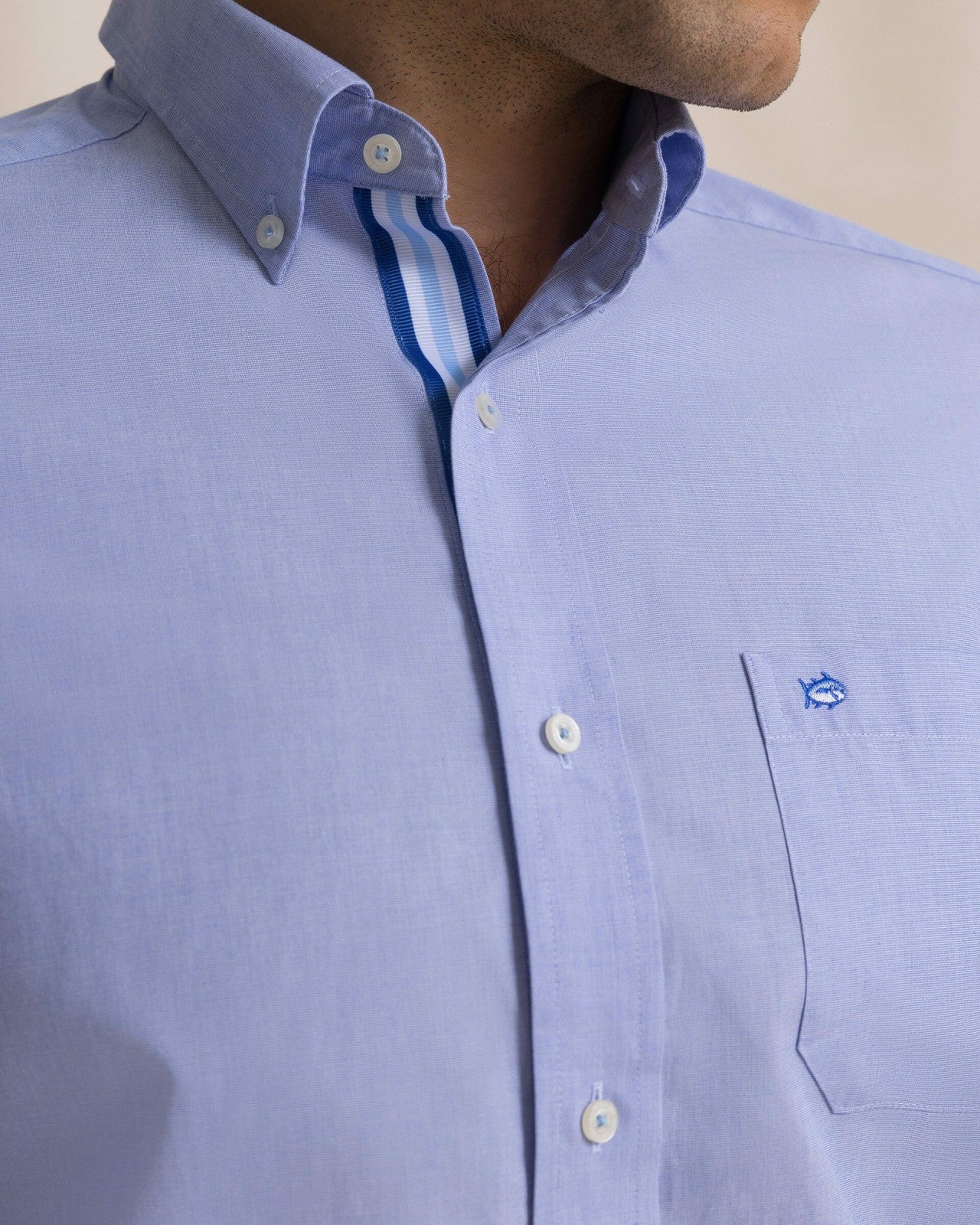 Southern Tide Offshore End on End Sport Shirt For Men