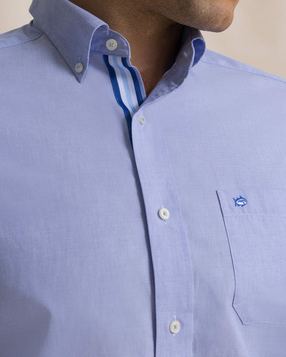 Southern Tide Offshore End on End Sport Shirt For Men
