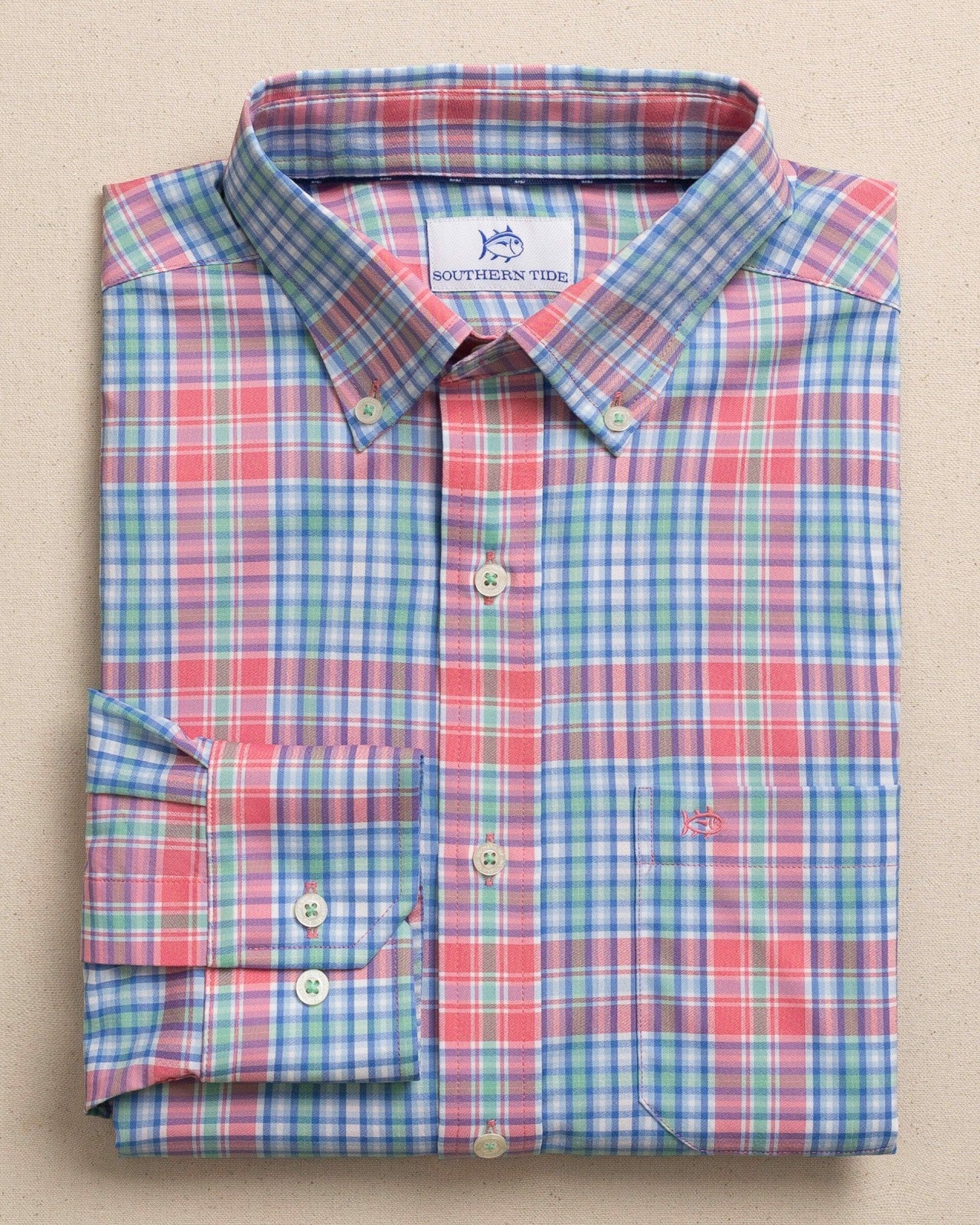 Southern Tide Ocean Isle Coastal Breeze® Sport Shirt For Men