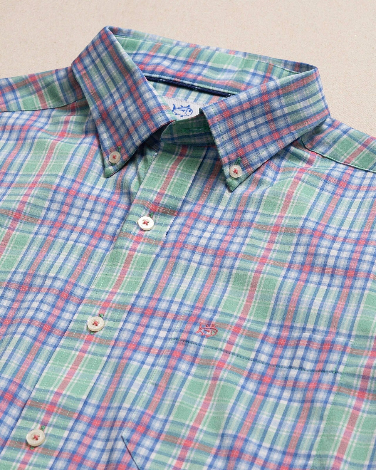 Southern Tide Ocean Isle Coastal Breeze® Sport Shirt For Men