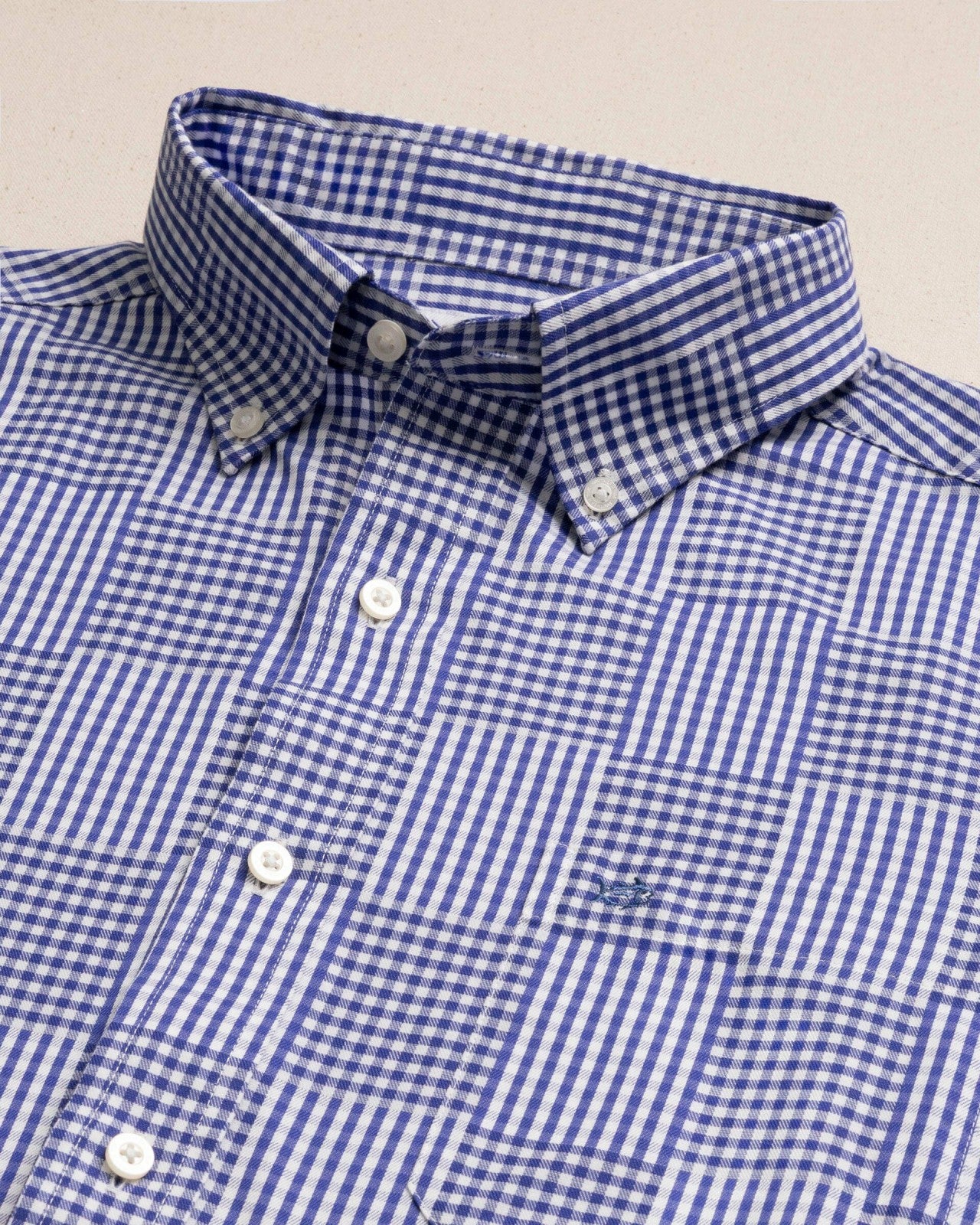 Southern Tide Palmetto Point Gingham Sport Shirt For Men