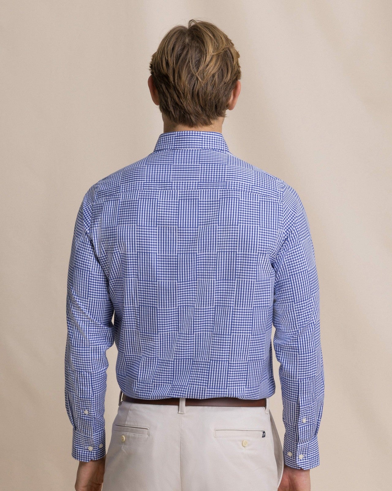 Southern Tide Palmetto Point Gingham Sport Shirt For Men
