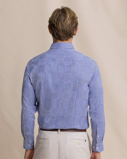 Southern Tide Palmetto Point Gingham Sport Shirt For Men