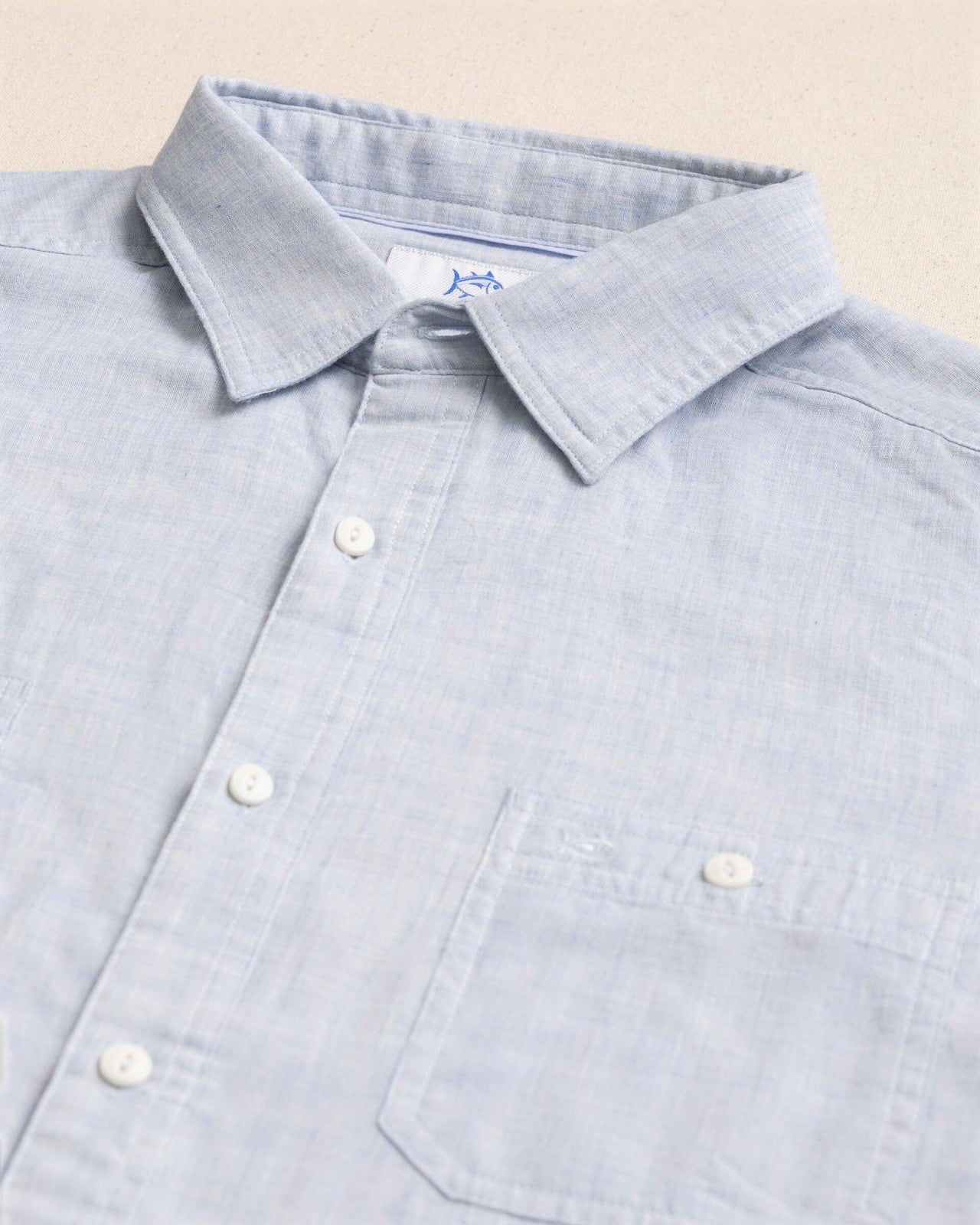 Southern Tide Berkeley Solid Double Cloth Sport Shirt For Men