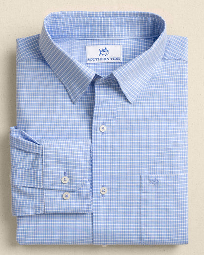 Southern Tide Crofton Plaid Charleston Sport Shirt For Men