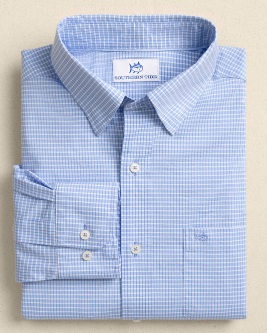 Southern Tide Crofton Plaid Charleston Sport Shirt For Men