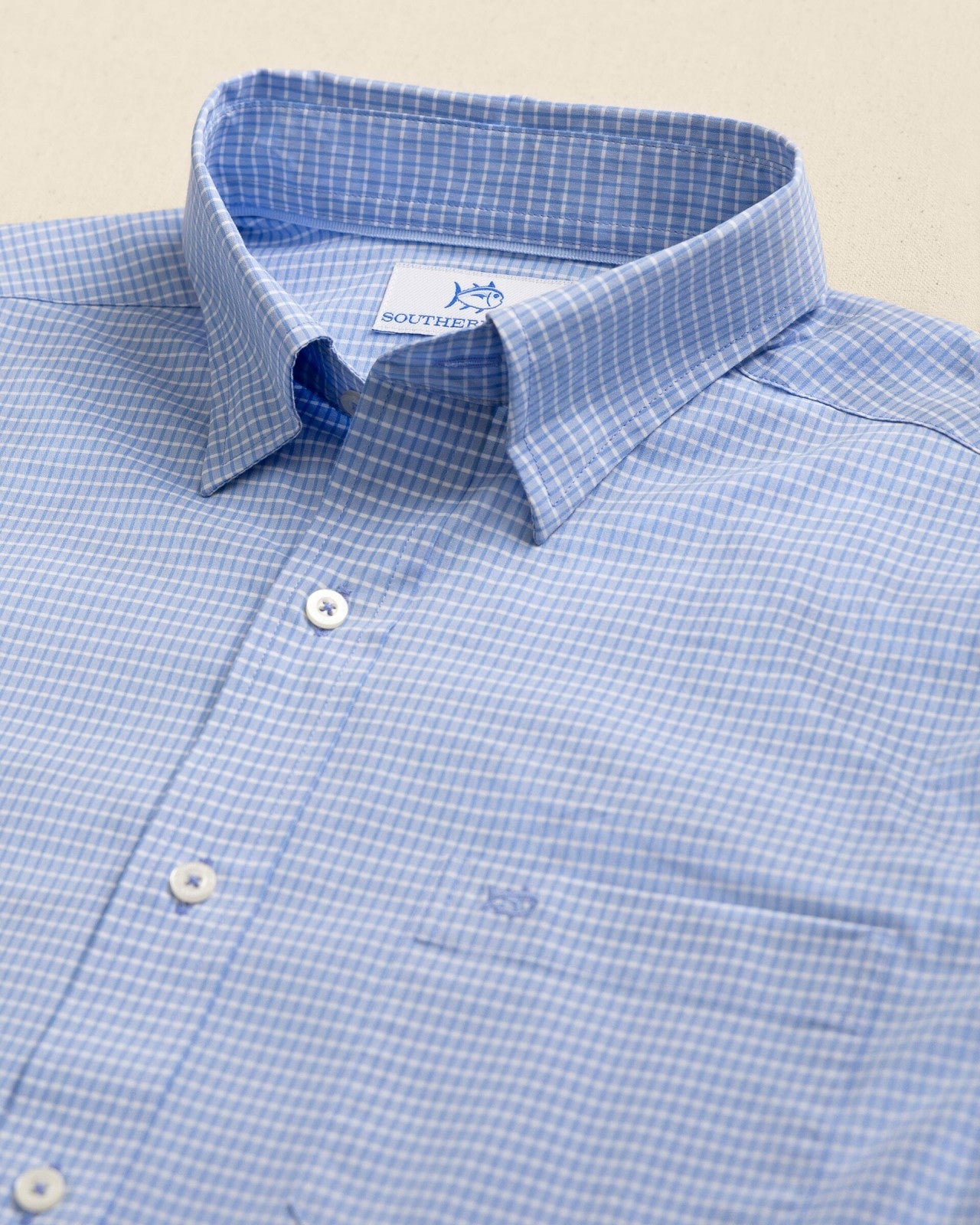 Southern Tide Crofton Plaid Charleston Sport Shirt For Men