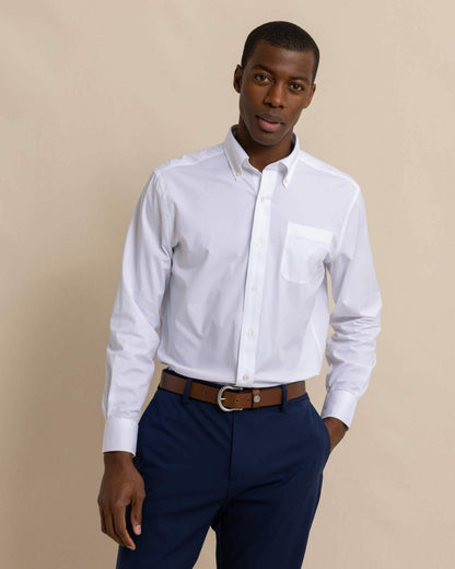 Southern Tide Solid Brrr® Intercoastal Sport Shirt For Men