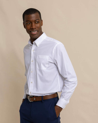 Southern Tide Solid Brrr® Intercoastal Sport Shirt For Men