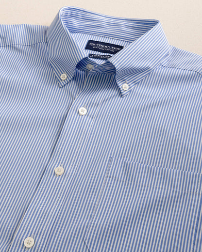 Southern Tide Bengal Stripe brrr°® Intercoastal Sport Shirt For Men