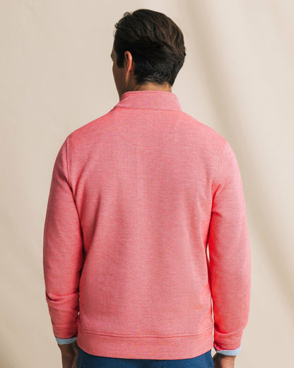 Southern Tide Sandy Cove Pique Quarter Zip For Men