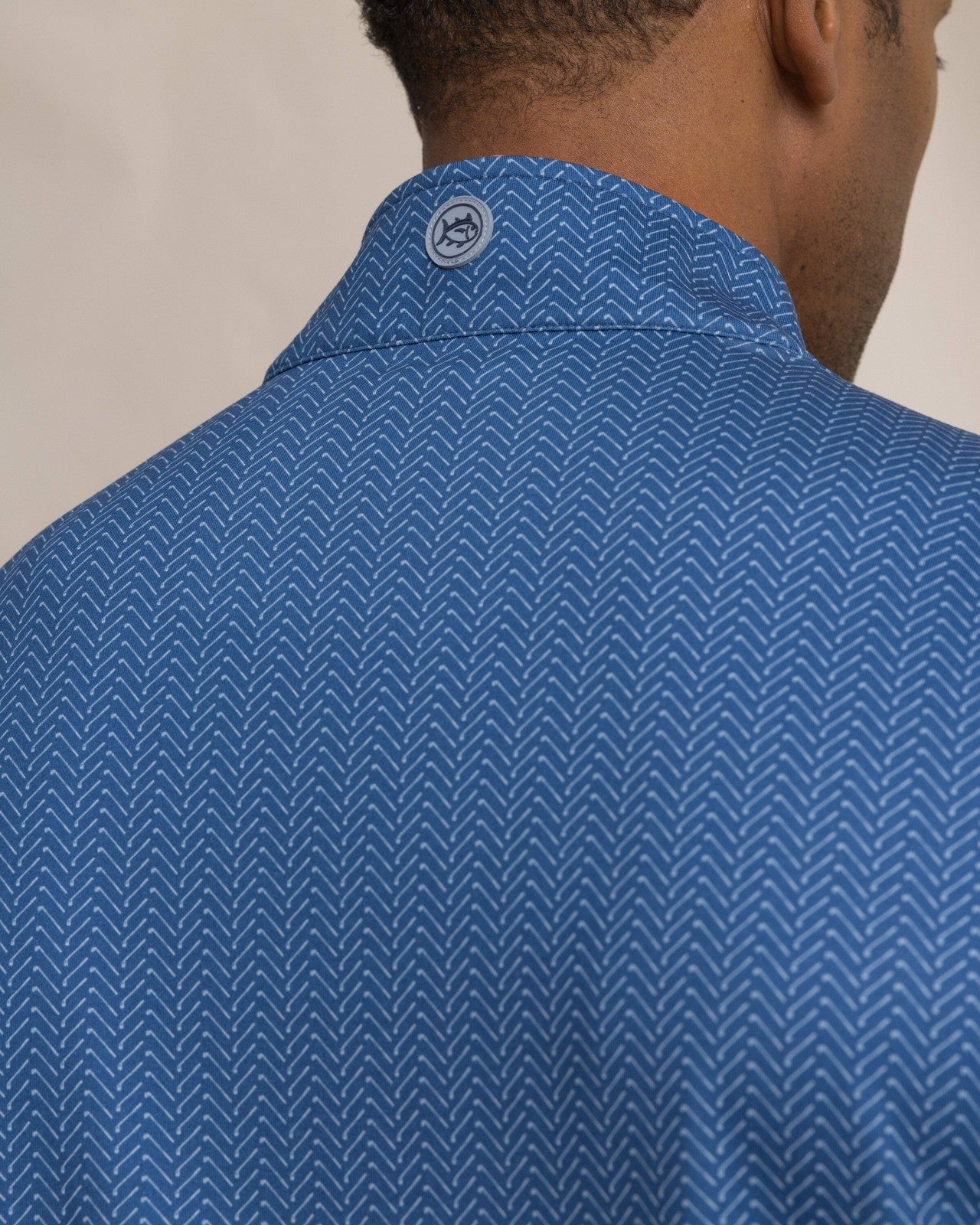 Southern Tide Cruiser Raise The Par Printed Quarter Zip For Men