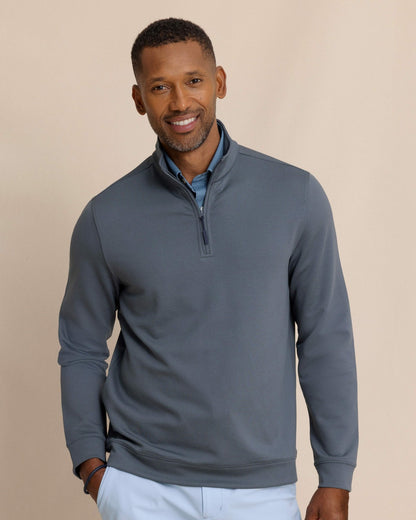 Southern Tide Schooner Quarter Zip For Men