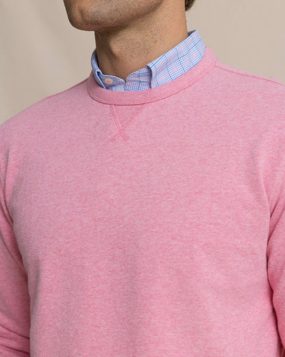 Southern Tide Upper Deck Heather Crew For Men|Sale
