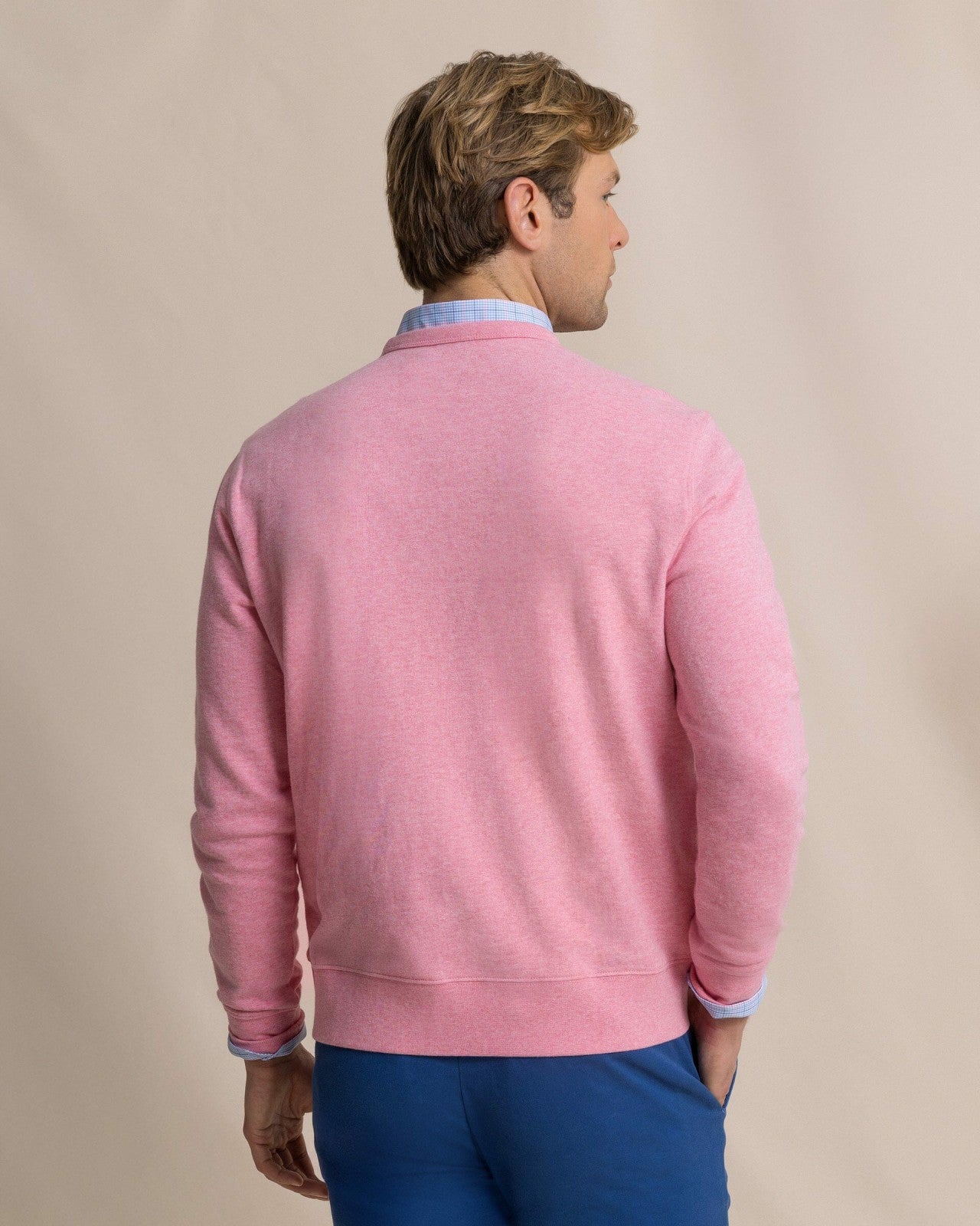 Southern Tide Upper Deck Heather Crew For Men|Sale