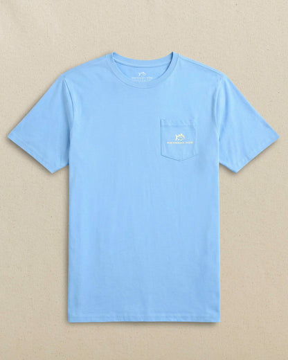 Southern Tide Pier Fireworks Short Sleeve T-Shirt For Men