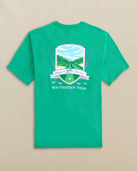 Southern Tide Skipjack Classic Badge Short Sleeve T-Shirt For Men